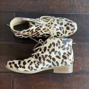 Steve Madden animal print boot